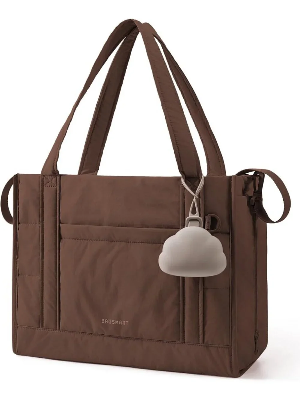 Lightweight Puffer Diaper Bag Tote for Baby, Travel & Work - Stylish